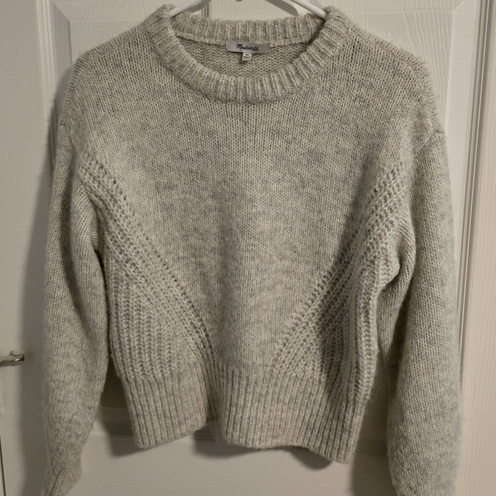 Madewell Wedge Crew Neck Sweater